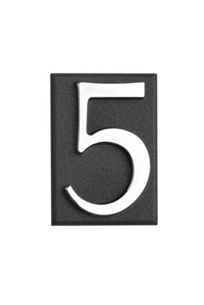 VDV Semn Cifra Cu Placa Adeziva Fixare - 45mm / Gri / 3