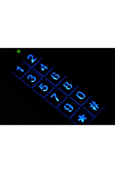 NO BRAND Încuietoare cu cod și cititor RFID pentru brelocuri negru EURA AC-30C7