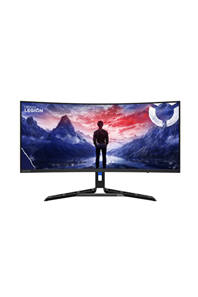 LENOVO Monitor de gaming Legion R34w-30 curbat de 34 de inci, UWQHD VA, 180Hz