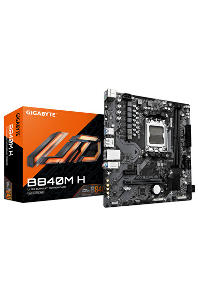 Gigabyte Placă de bază B840M H AM5 mATX DDR5 pentru Ryzen 7000/8000/9000