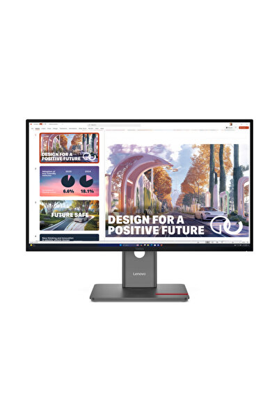 LENOVO ThinkVision P27QD-40 27 " Οθόνη QHD LED, Διανομέας USB, Ρυθμιζόμενη Βάση
