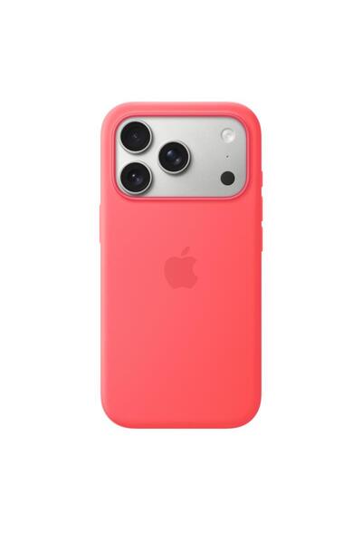 Apple Husă de silicon MagSafe pentru iPhone 17 Pro - Guava strălucitor