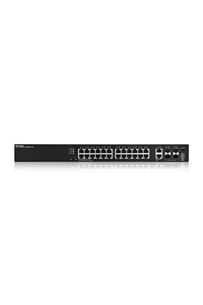 ZyXEL Switch XGS2220-30 L3, 24x1G, 2x10G RJ45, 4x10G SFP+, NebulaFlex Pro 1Y