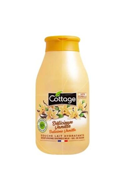 Cottage حليب الاستحمام المرطب برائحة الفانيلا من كوتاج - 250 مل