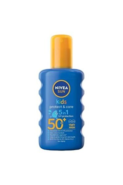 NIVEA بخاخ واقي شمس للأطفال صن كيدز عناية وحماية +SPF50 من نيفيا - 200 مل