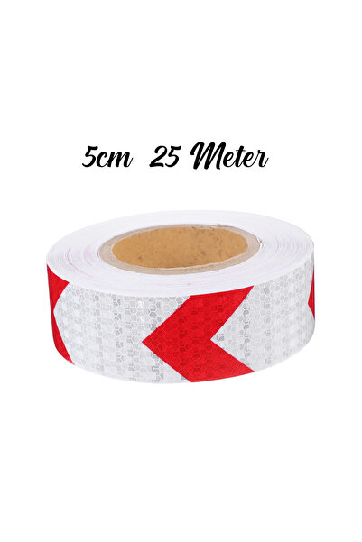Generic Reflective Safety Warning Tape 5cm x 25m Honeycomb High Visibility Wa...