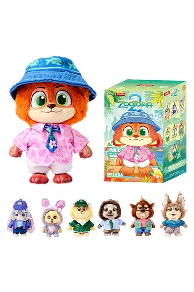 NB market Zootopia Surprise Keychain Bag Ornament Charm Zotopia Animal Plush ...