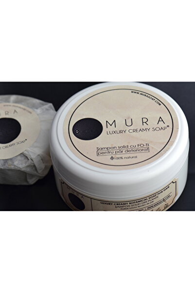 Mura Soap Săpun pentru păr – șampon solid cu Fo-Ti, pentru păr deteriorat