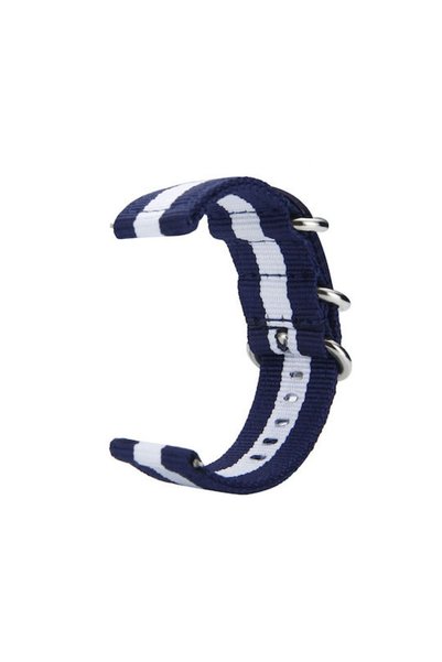 OEM Υφασμάτινο λουράκι μπλε (Forerunner 55/245/645 / Vivoactive 3/5/HR / Venu...