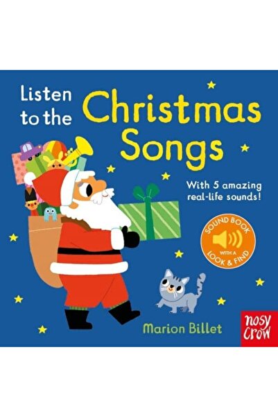 Nosy Crow Musical book with sounds for babies - Listen to the Christmas Songs...