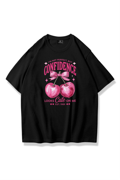 Cupla Tricou Confidence pentru femei, negru