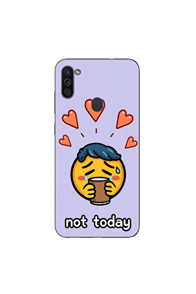 OEM Θήκη συμβατή με Samsung Galaxy A11 Σιλικόνης Gel TPU Μοντέλο Not Today
