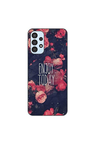 OEM Husa compatibila cu Samsung Galaxy A13 4G Silicon Gel Tpu Model Enjoy Today