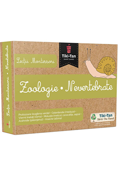Tiki-Tan Lecții Montessori. Zoologie. Invertebrate, - Editura