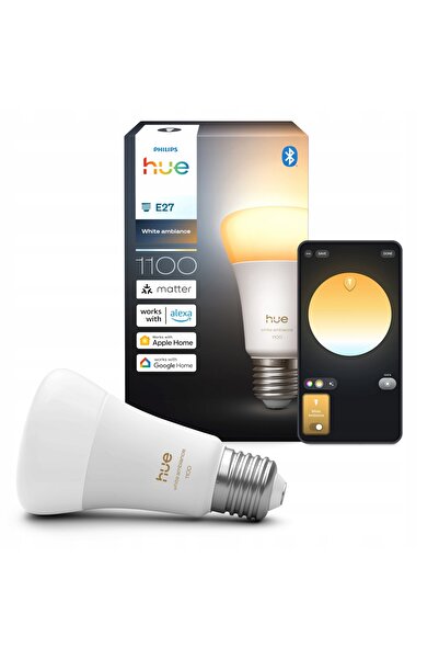 Philips Hue Bec LED inteligent White Ambiance A60 E27 1100 lm