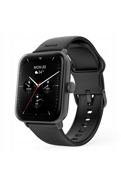 Hamamboğazı Smartwatch Hama Fit Watch 6010 IP68 SpO2 1,65" GPS Negru