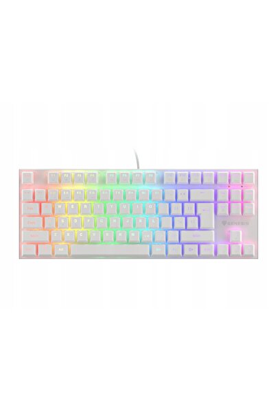 Kraft&dele Tastatură mecanică Genesis Thor 303 TKL HOT SWAP Outemu Brown Albă