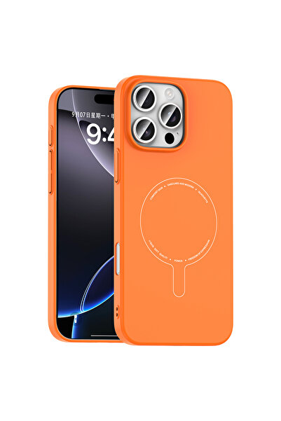 m.tk moveteck iPhone 16 Pro Max Uyumlu Kılıf Kamera Korumalı Magsafe Şarj Öze...