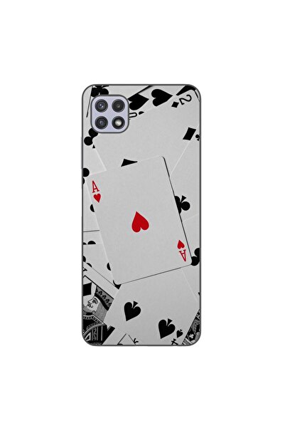 OEM Husa compatibila cu Samsung Galaxy A22 5G Silicon Gel Tpu Model Carti Poker