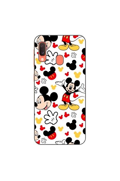 OEM Husa compatibila cu Samsung Galaxy A20e Silicon Gel Tpu Model Mickey Cool...
