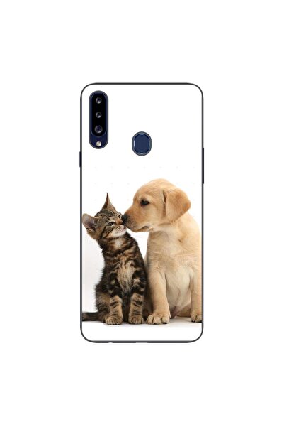 OEM Husa compatibila cu Samsung Galaxy A20S Silicon Gel Tpu Model Pisicuta Ca...