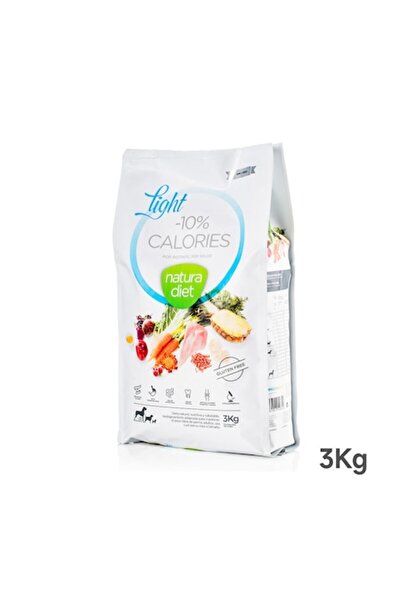 Natura Diet Hrană ușoară pentru câini, cu 10% mai puține calorii, cu curcan ș...