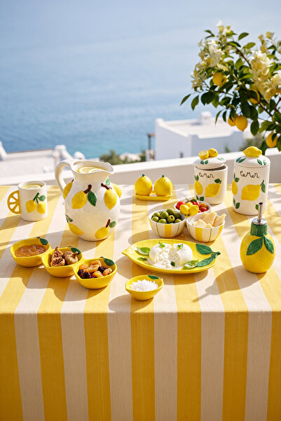 Karaca Lemon Limon Desenli Sunumluk 21 cm