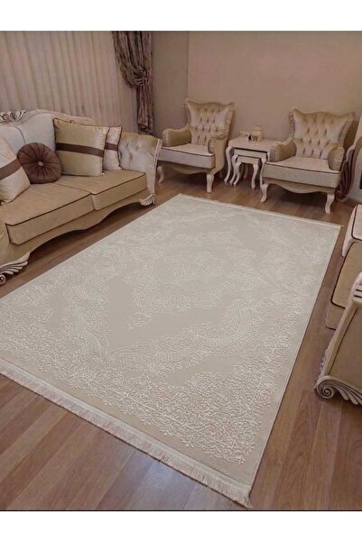 NOVA HALI Bambu Tarz 4 M2-6 M2 Metrekare Salon Halısı Antialerjik Oturma Odas...