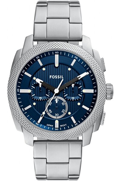 Fossil Ceas de modă pentru bărbați FS6096, albastru marin — ideal ca un cadou.