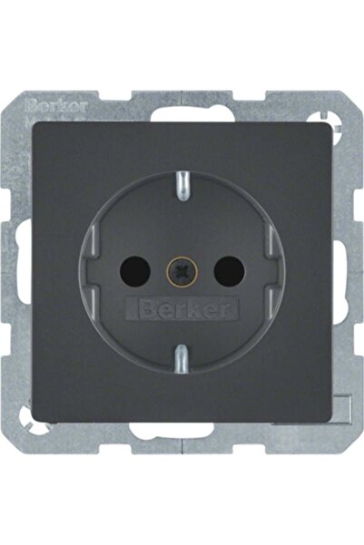 hager SCHUKO Berker Q.1/Q.3 soclu din catifea antracit 47436086