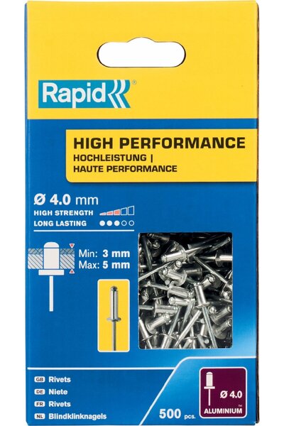 Rapid Nituri 5001432 Ø 4 x 8 mm