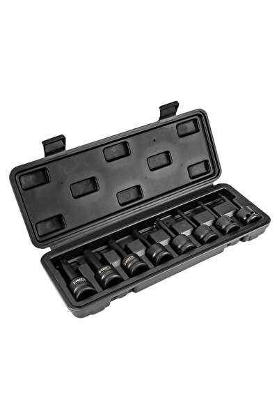 NEO Set de biți de impact Torx 1/2 " T25-T60 9 bucăți (08-712)