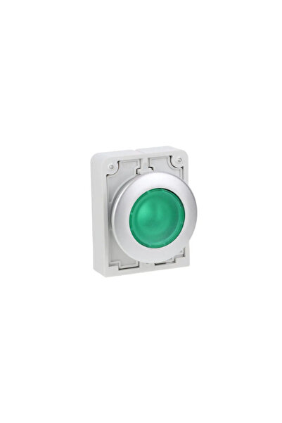 Eaton Buton drive 30mm verde plat cu iluminare de fundal auto-returnare M30C-...