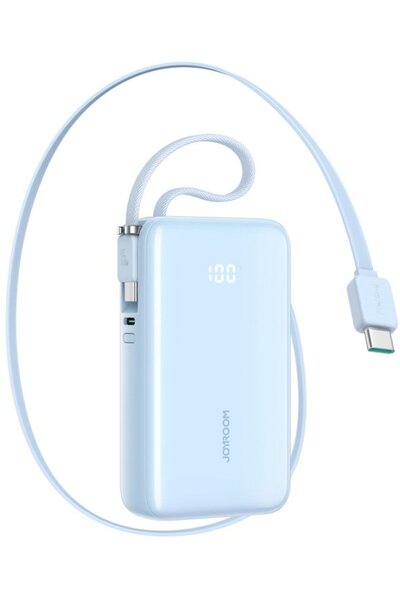 Joyroom Powerbank JR-PR2L 10000mAh 35W cu cablu USB-C retractabil încorporat ...