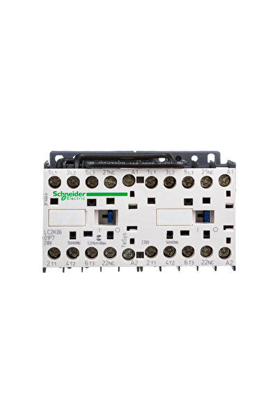 SCHNEIDER Contactor inversor 6A 2.2kw 230V AC LC2K0601P7