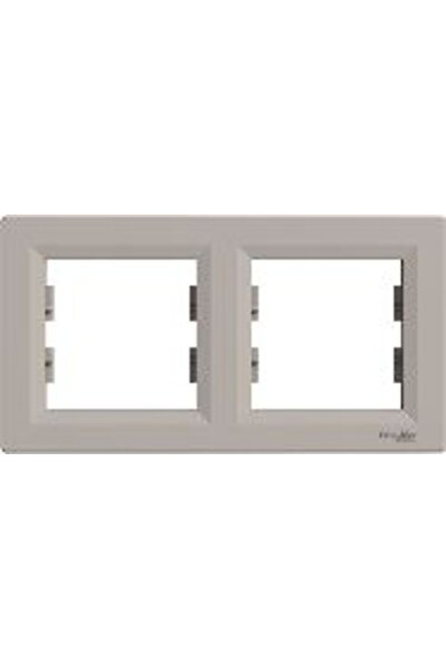 Generic Brand Cadru electric Schneider 2 ori bronz orizontal (EPH5800269)
