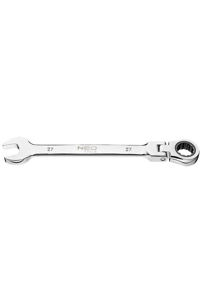 NEO Cheie combinată cu clichet și articulație 27mm (09-056)