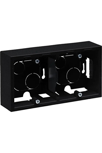 Legrand SUNO - masă dublă montată la suprafață, Negru - 721495 himp