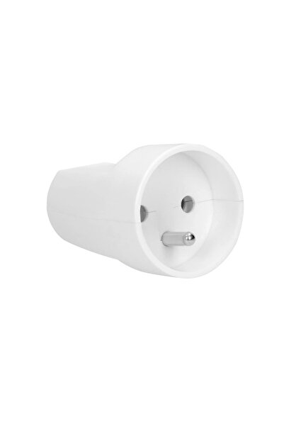 Orno Priză portabilă unică detașabilă, 16A, 250V, 2P+Z, albă