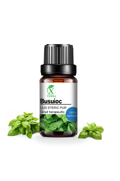 XTERRA Ulei esențial de Busuioc | Ulei eteric 100% și pur | 10 ml | XTERRA®