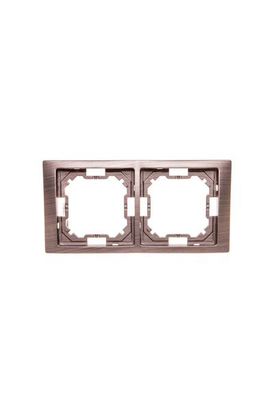Kontakt-Simon Simon Basic Neos Cadru dublu titan BMRC2/052