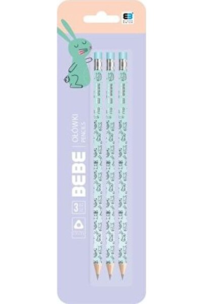 Interdruk Creion 3 piese B&B Kids Pastel