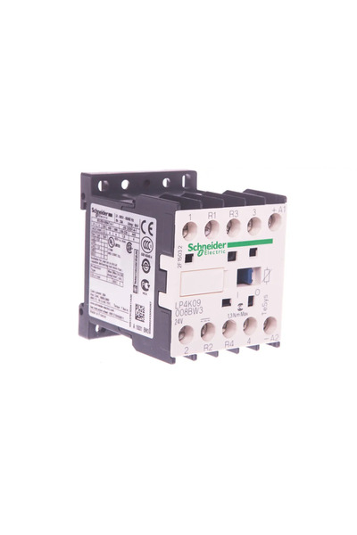 SCHNEIDER Contactor auxiliar 10A 2Z 2R 24V DC LP4K09008BW3