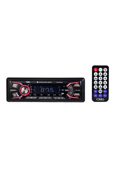 OSIO ACO-4720UBT Ηχοσύστημα Αυτοκινήτου με 7 Φωτισμούς FM, 2xUSB, Aux-In, Blu...