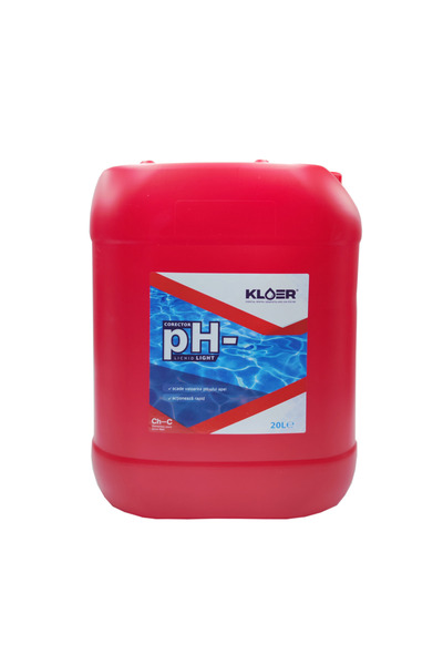 KLOER pH Minus Corector pentru piscină, Lichid, Kloer, 20 L