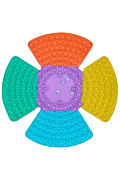 SDEPOT jucărie interactivă, spirale multicolore, silicon moale, formă de moar...