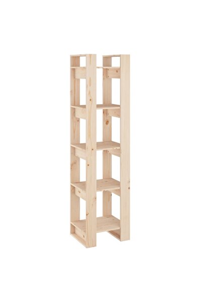vidaxl Bibliotecă/Separator cameră, 41x35x160 cm, lemn masiv pin