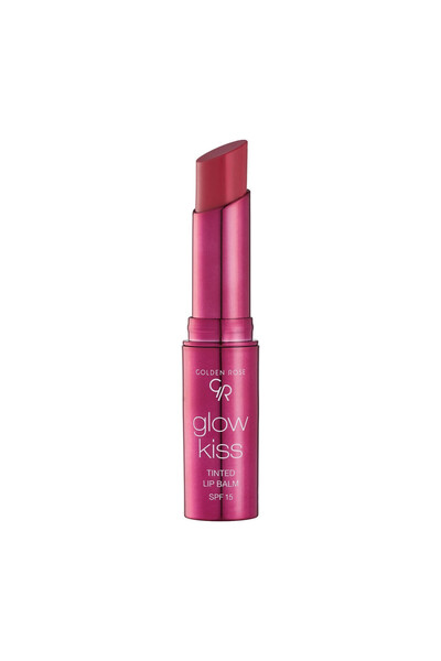 Golden Rose Glow Kiss Tinted Lip Balm No: 03 — Long-Lasting, Plump Finish, In...
