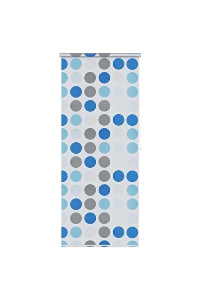 vidaxl Perdea de duș cu role 120 x 240 cm Model cu cercuri