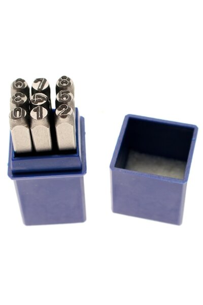 BGS Set de poansoane numerice, 8 mm